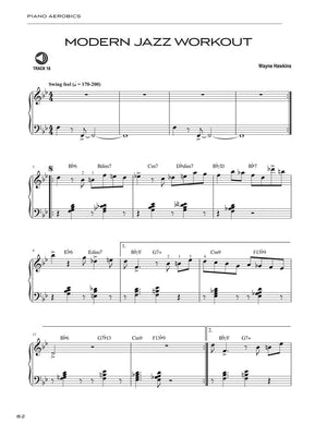 Piano Aerobics  40Week Workout for RealWorld Technique  Jazz, Blues, Rock, and Classical Styles  Improve Hand Independence, S,Used