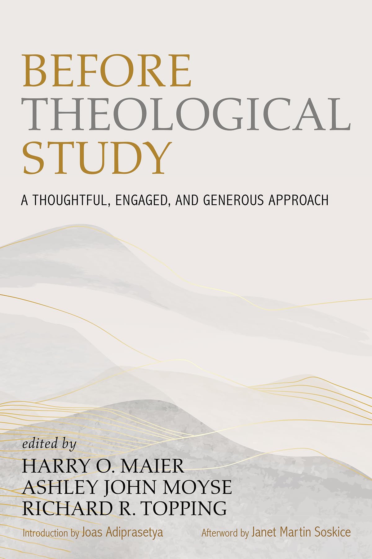 Before Theological Study: A Thoughtful, Engaged, and Generous Approach,Used