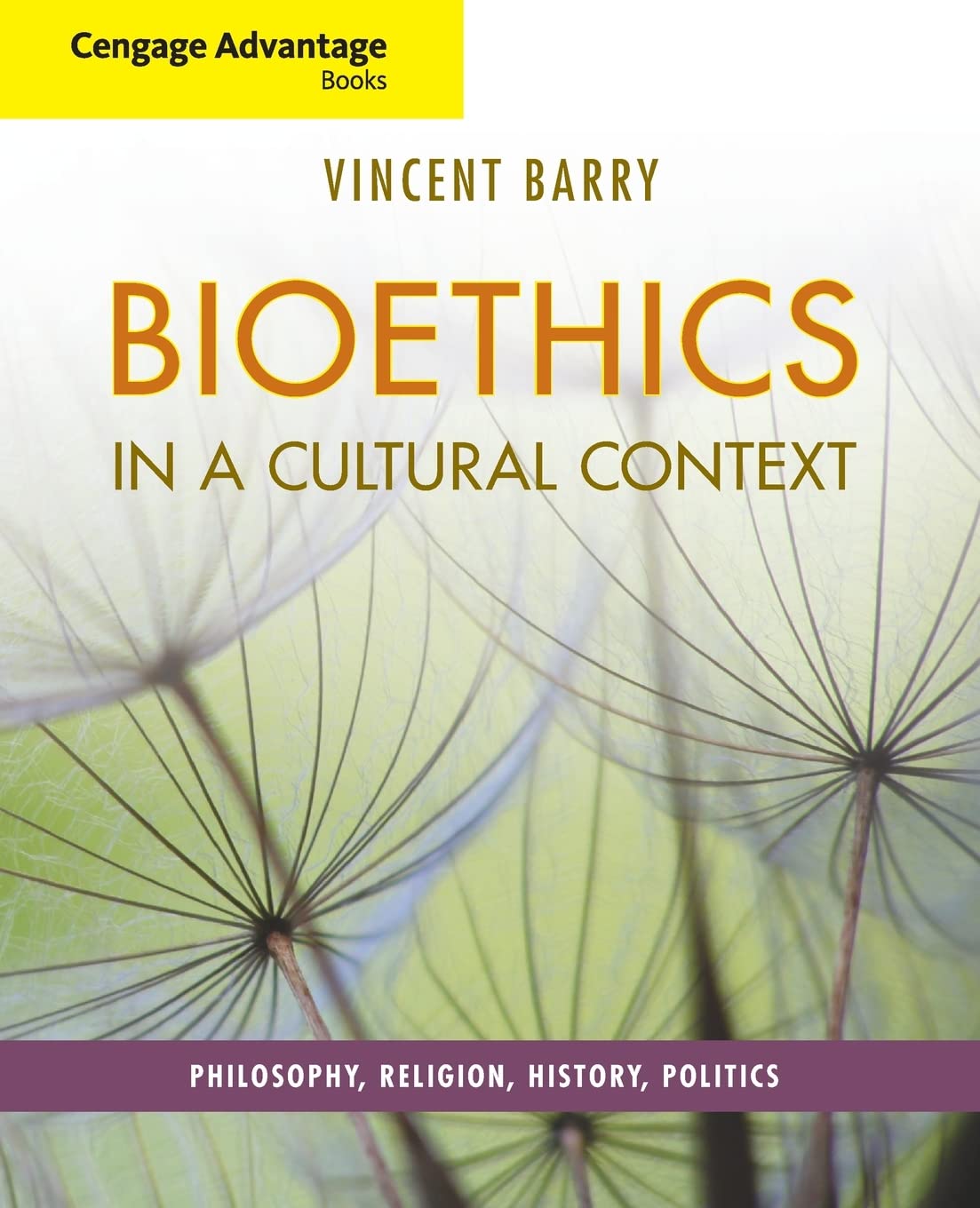 Cengage Advantage Books: Bioethics In A Cultural Context: Philosophy, Religion, History, Politics