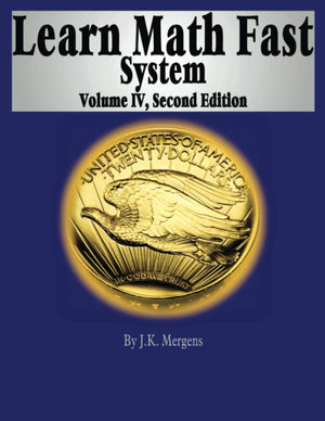 Learn Math Fast System Volume IV,Used
