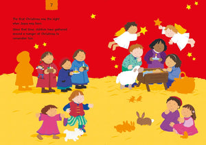 My Very First Christmas Story Sticker Book (My Very First Sticker Books),Used