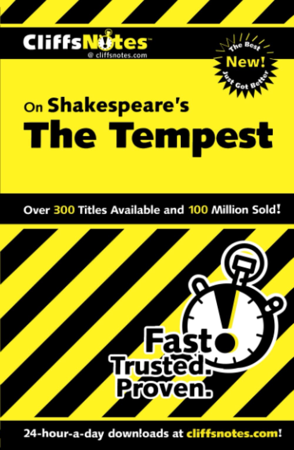 Shakespeare'S The Tempest (Cliffs Notes),Used