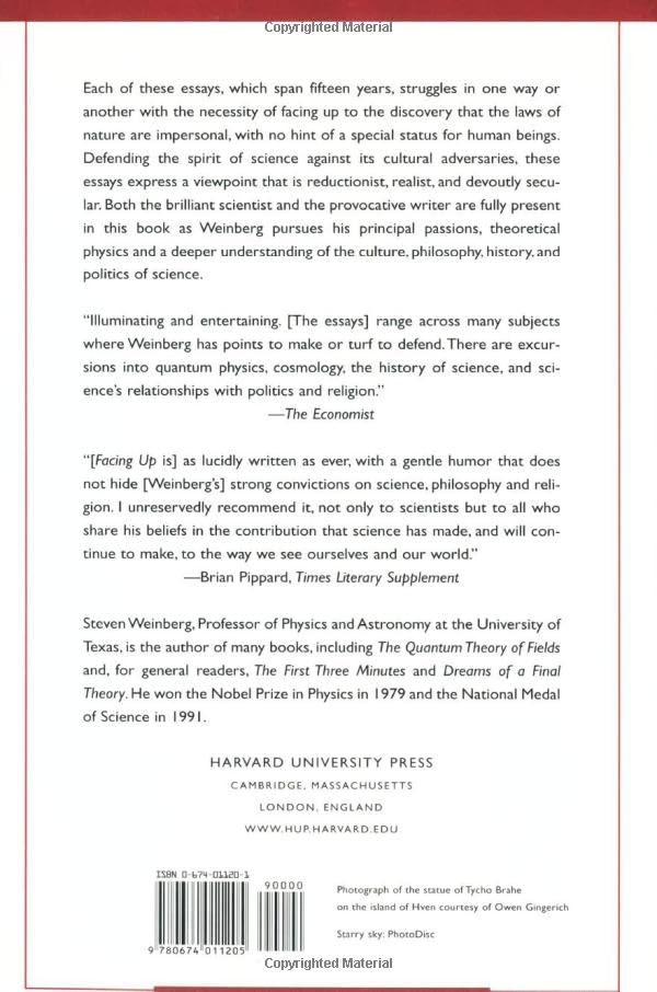 Facing Up: Science and Its Cultural Adversaries,New