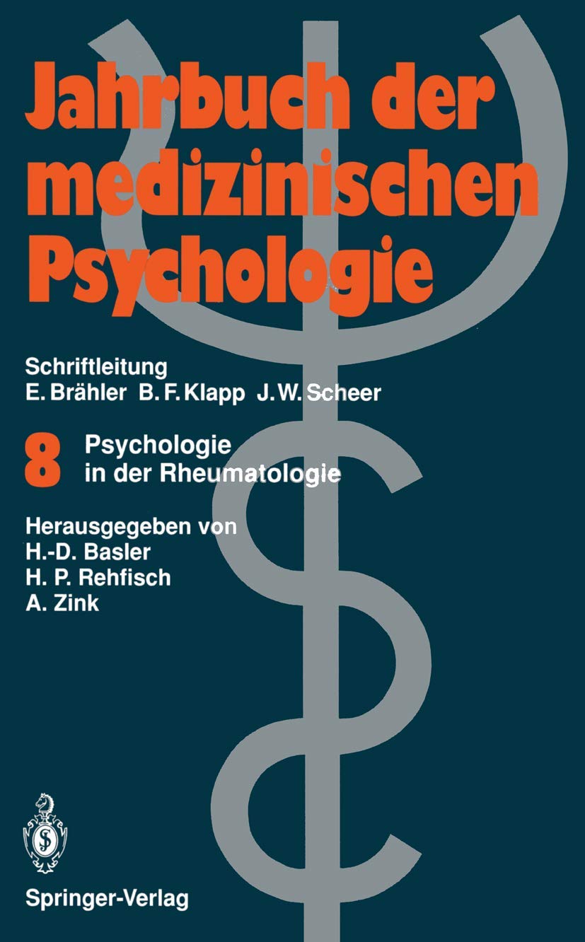 Psychologie in der Rheumatologie (Jahrbuch der medizinischen Psychologie) (German Edition),Used