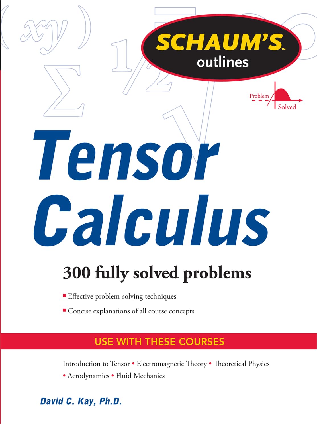 Schaums Outline Of Tensor Calculus (Schaum'S Outlines),Used