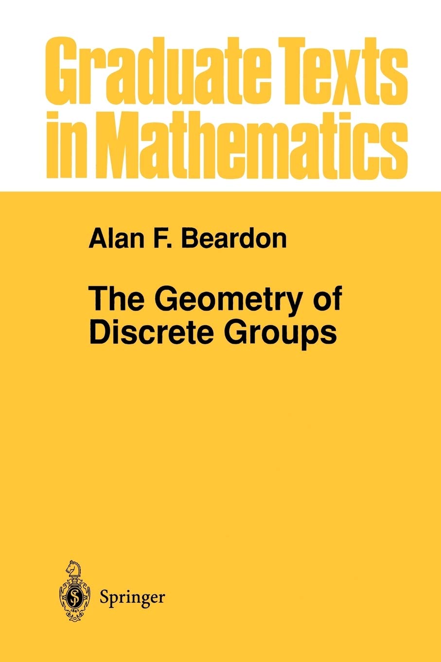 The Geometry Of Discrete Groups (Graduate Texts In Mathematics, 91),Used