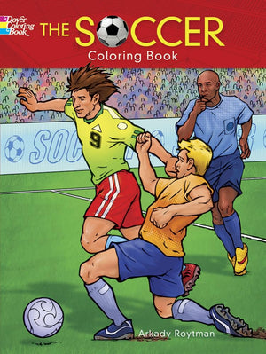 The Soccer Coloring Book (Dover Sports Coloring Books),Used