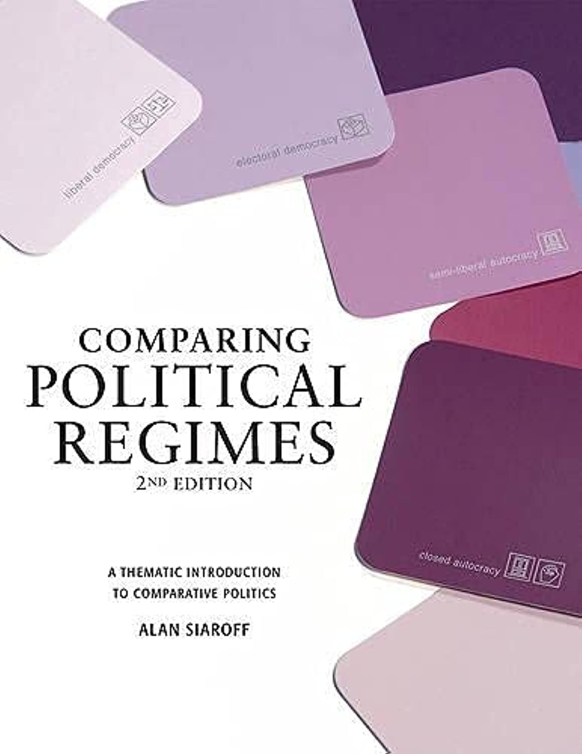 Comparing Political Regimes: A Thematic Introduction to Comparative Politics, Second Edition,New