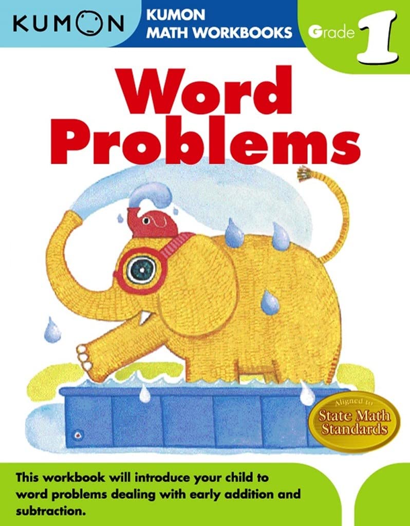 Kumon Grade 1 Word Problems (Kumon Math Workbooks),Used