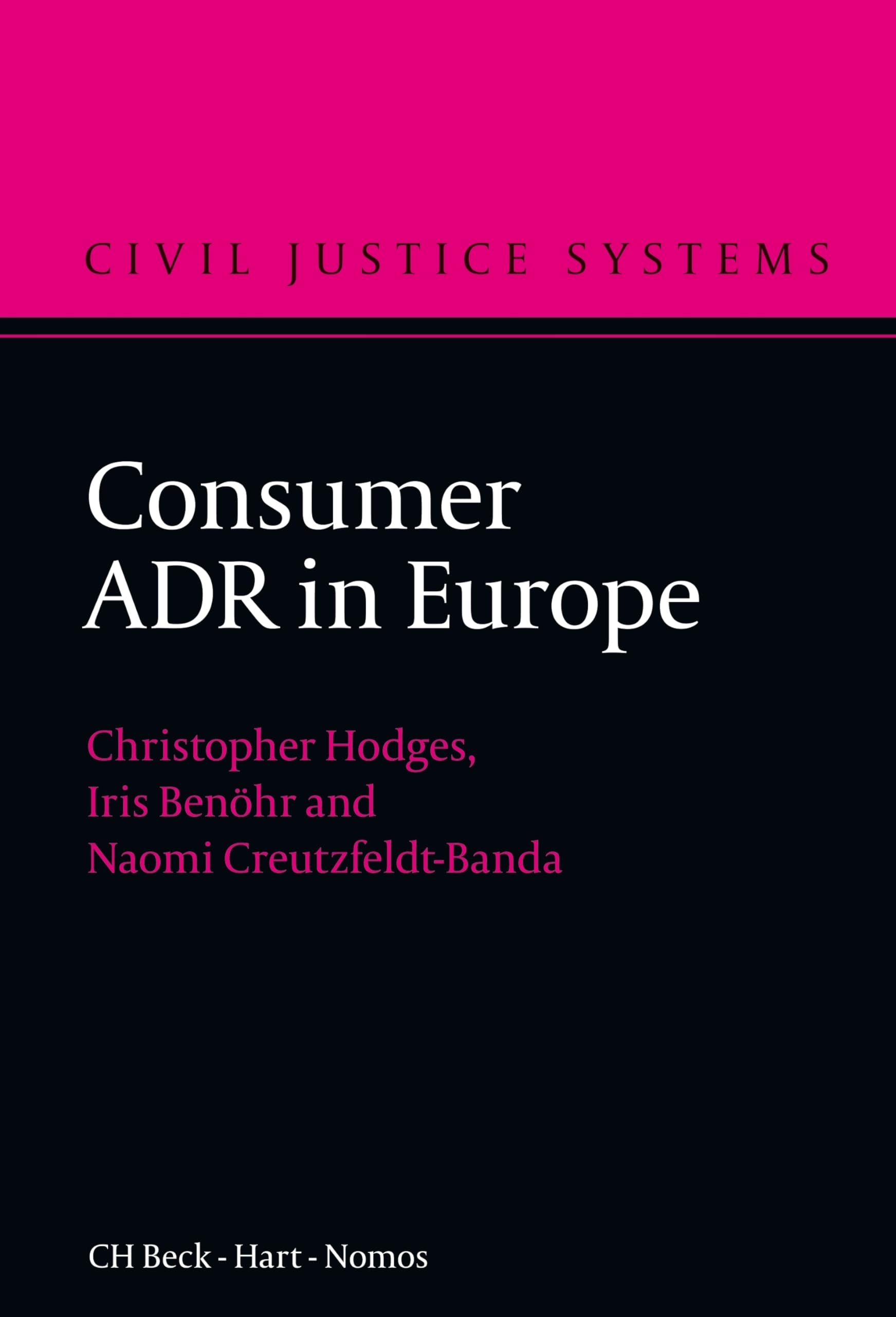 Consumer Adr In Europe (Civil Justice Systems),Used