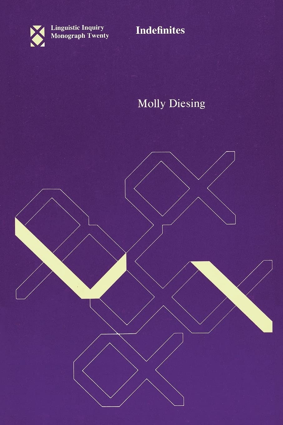 Indefinites (Linguistic Inquiry Monographs) (Linguistic Inquiry Monographs, 20),Used