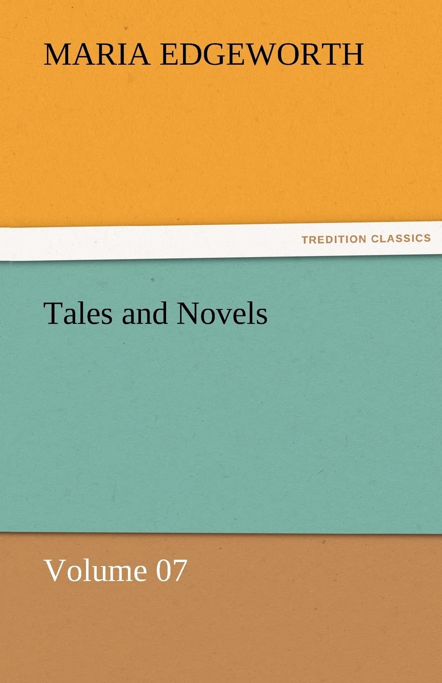 Tales and Novels  Volume 07,Used
