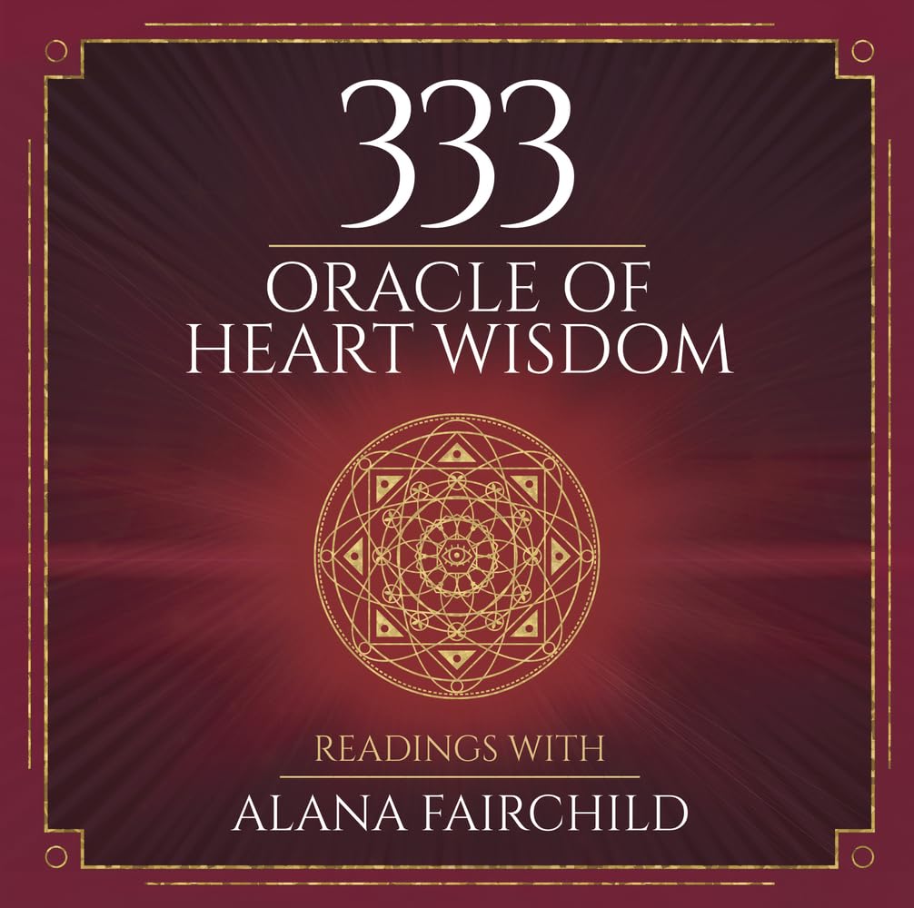 333 Oracle Of Heart Wisdom Book,Used