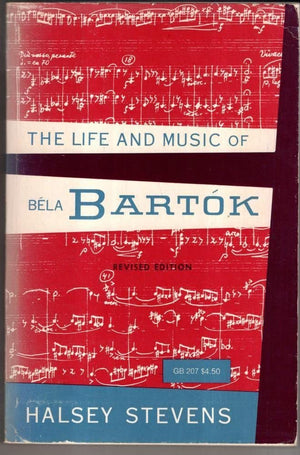 The Life And Music Of Bla Bartk (A Galaxy Book)