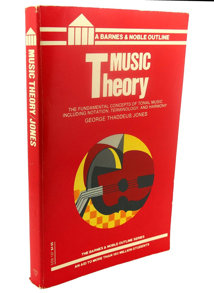 Music Theory (Barnes & Noble College Outline Series,),Used