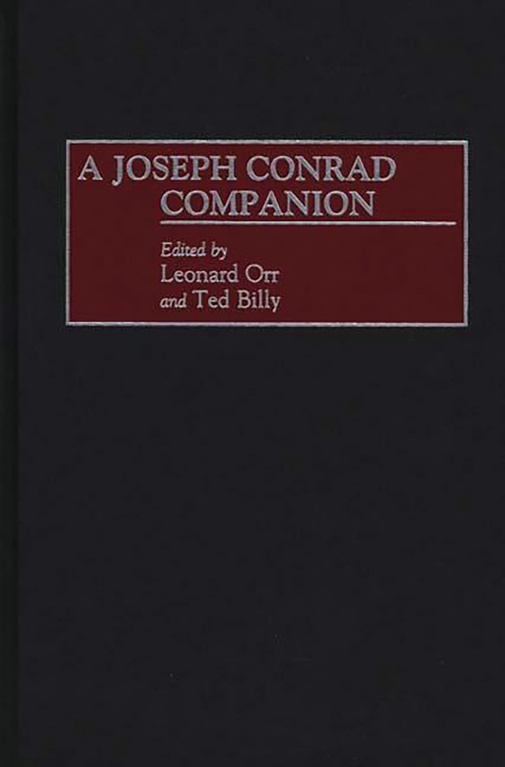 A Joseph Conrad Companion,Used