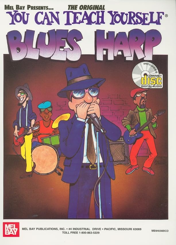 You can Teach Yourself Blues Harp,Used