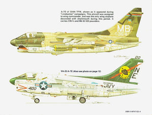 A7 Corsair Ii In Action,New