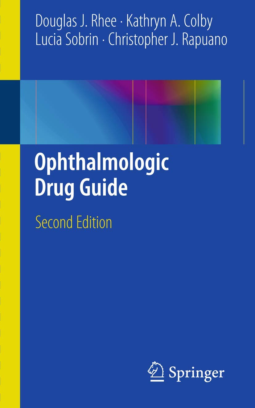 Ophthalmologic Drug Guide,Used