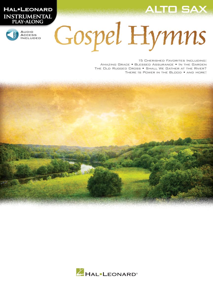 Gospel Hymns for Alto Sax: Instrumental PlayAlong,Used