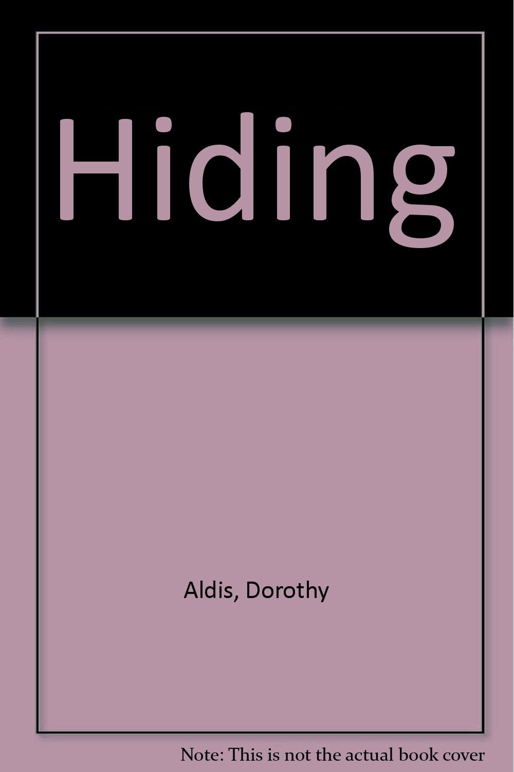 Hiding,Used