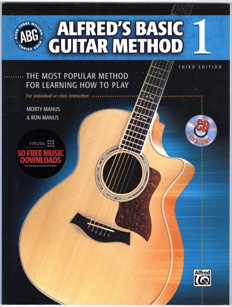 Alfred's Basic Guitar Method, Bk 1: The Most Popular Method for Learning How to Play, Book & Enhanced CD (Alfred's Basic Guitar ,Used