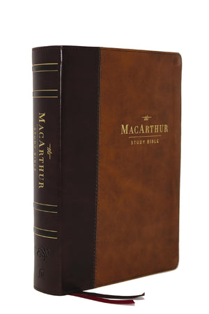 ESV, MacArthur Study Bible, 2nd Edition, Leathersoft, Brown: Unleashing Gods Truth One Verse at a Time