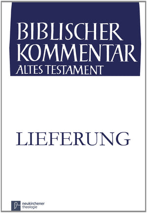 Deuterosacharja Einfuhrung, Sach 9,110: 1. Lieferung (Biblischer Kommentar Altes Testament, XIV/7/2) (German Edition),Used