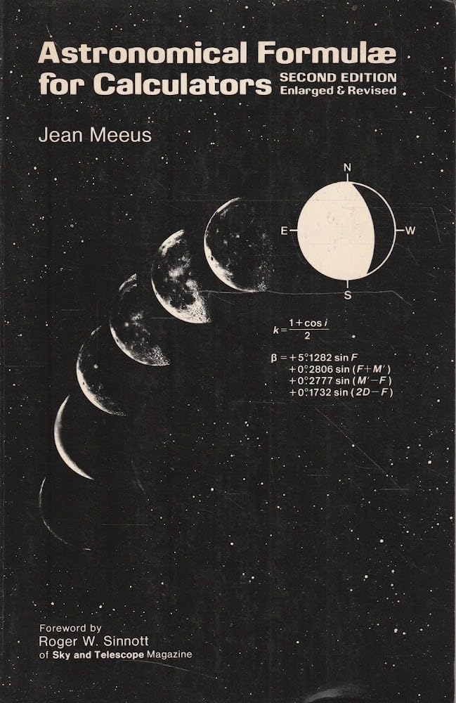 Astronomical formulae for calculators,New