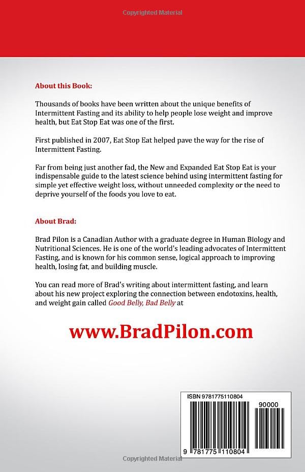 Eat Stop Eat: Intermittent Fasting For Health And Weight Loss (English),New