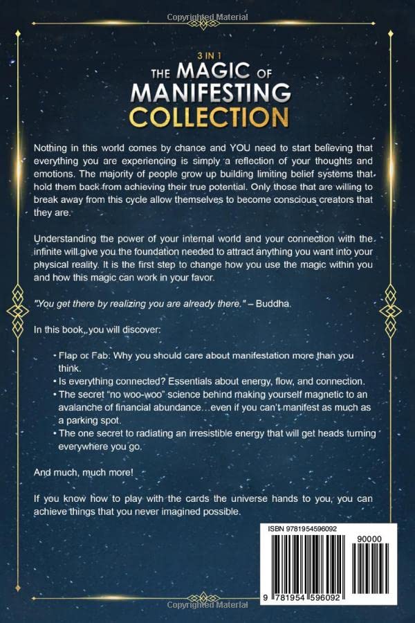 3 In 1: The Magic Of Manifesting Collection: 45 Advanced Manifestation Techniques To Shift To Your Dream Reality And Attract Mon,New