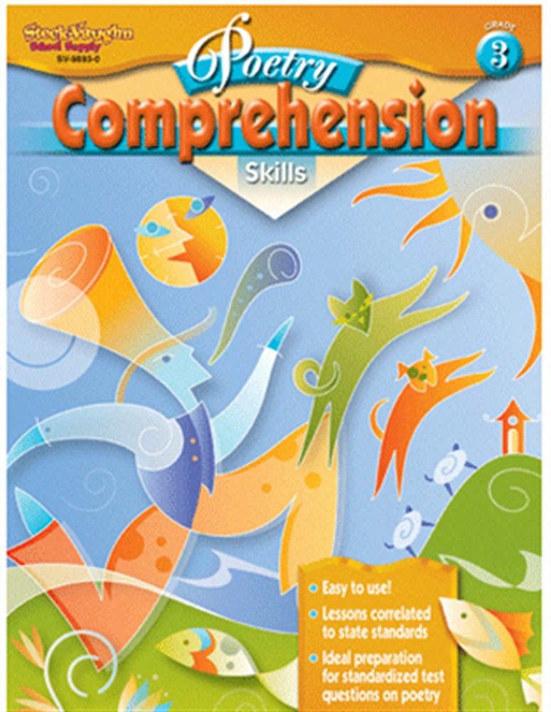 Poetry Comprehension Skills: Reproducible Grade 3,Used