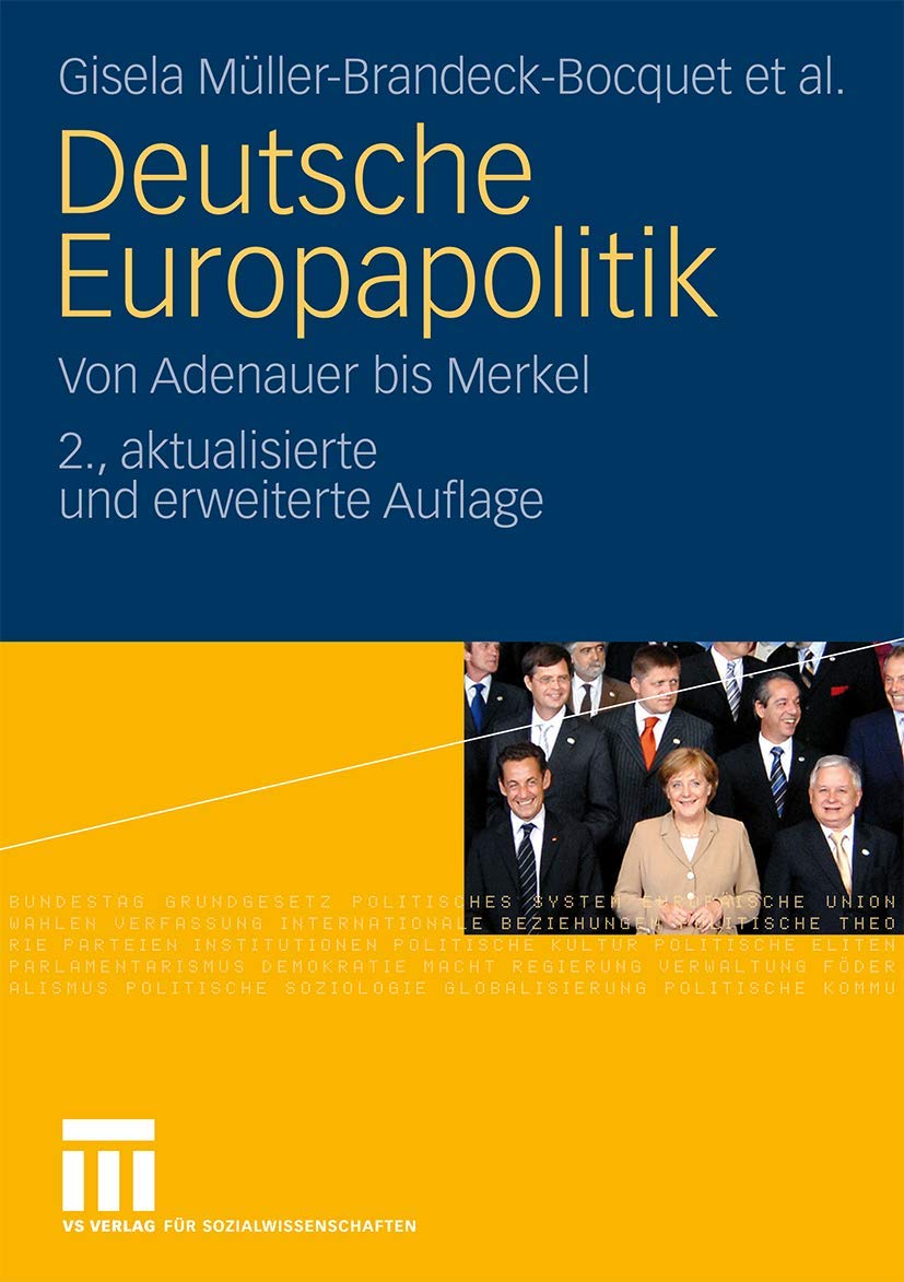Deutsche Europapolitik: Von Adenauer Bis Merkel (German Edition),Used