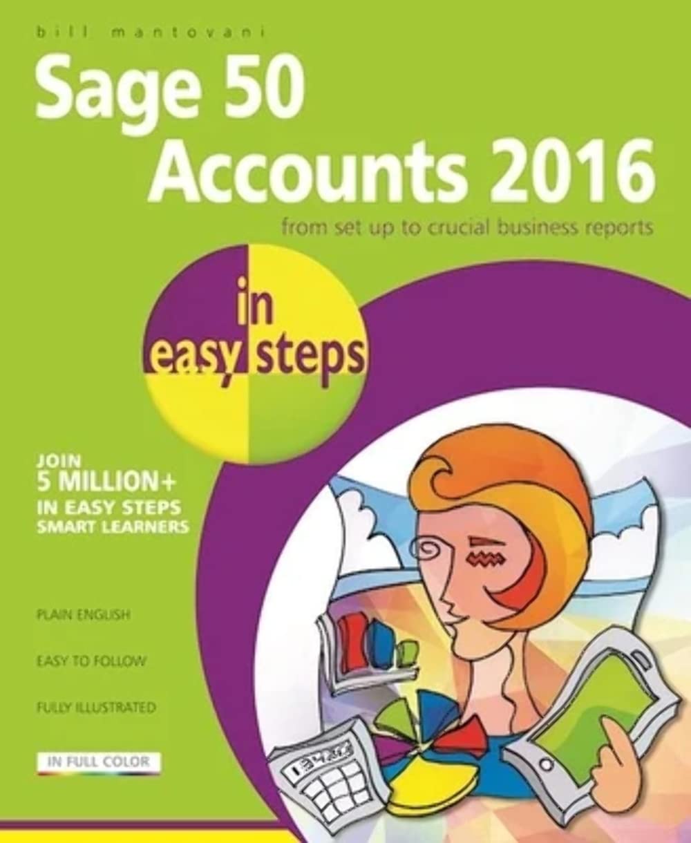 Sage 50 Accounts 2016 in easy steps,Used