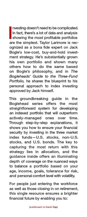 The Bogleheads' Guide to the ThreeFund Portfolio: How a Simple Portfolio of Three Total Market Index Funds Outperforms Most Inv,Used