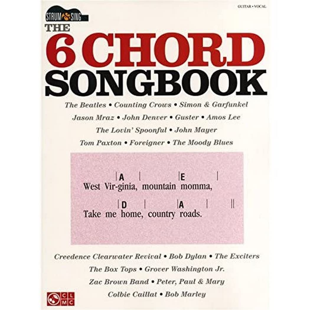 The 6Chord Songbook: Strum & Sing Series,Used