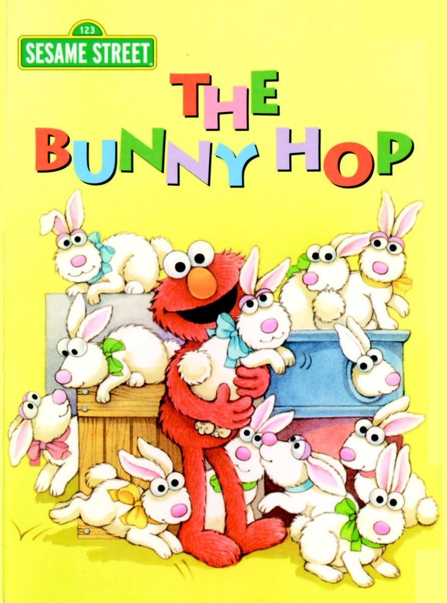 The Bunny Hop (Sesame Street): An Easter Board Book for Babies and Toddlers (Big Bird's Favorites Board Books),Used