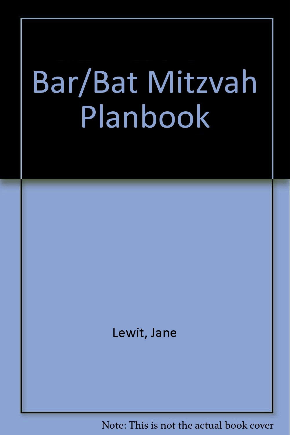 Bar/Bat Mitzvah Planbook,Used
