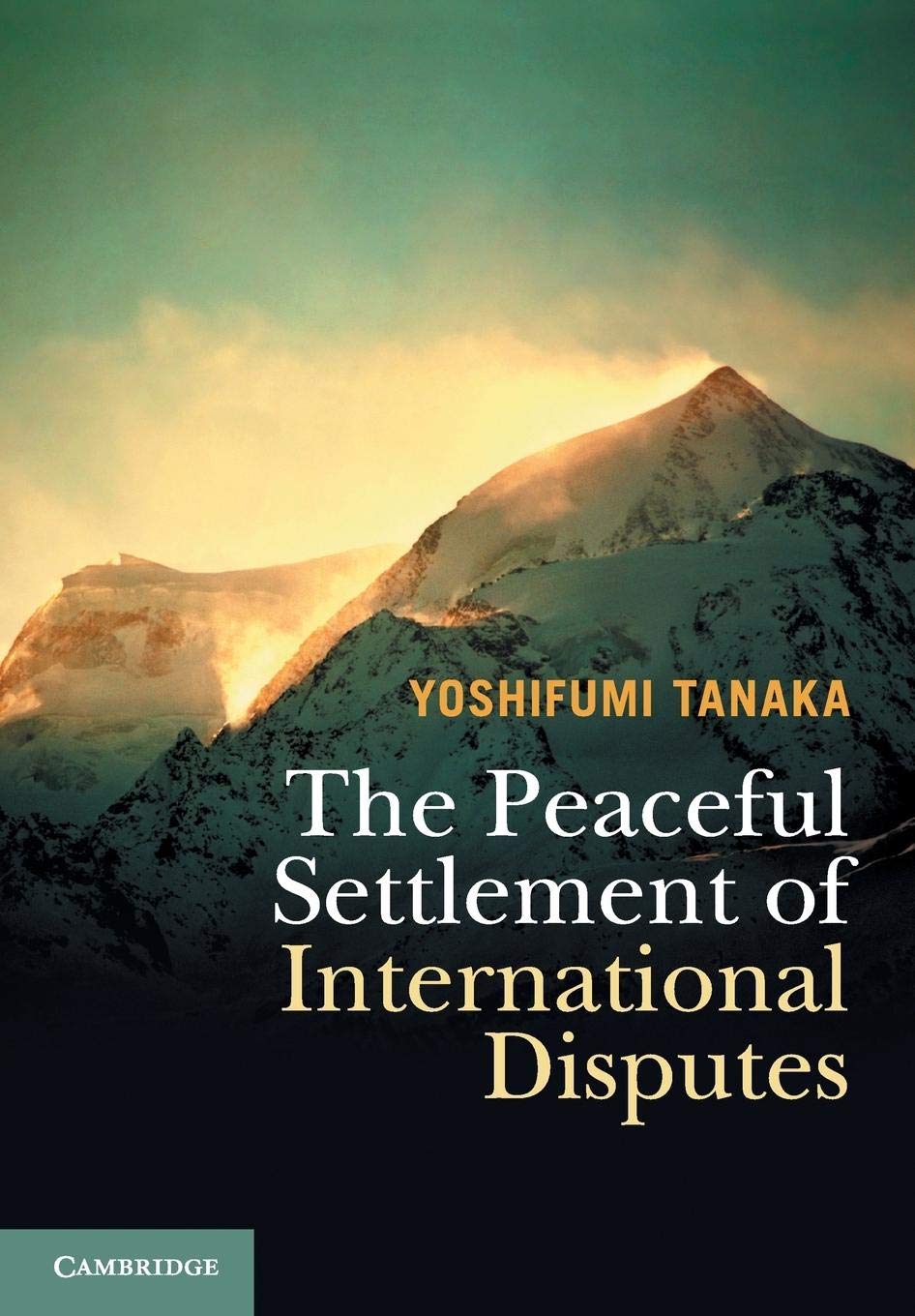 The Peaceful Settlement of International Disputes,Used
