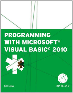 Programming with Microsoft Visual Basic 2010 (VB.Net Programming),Used