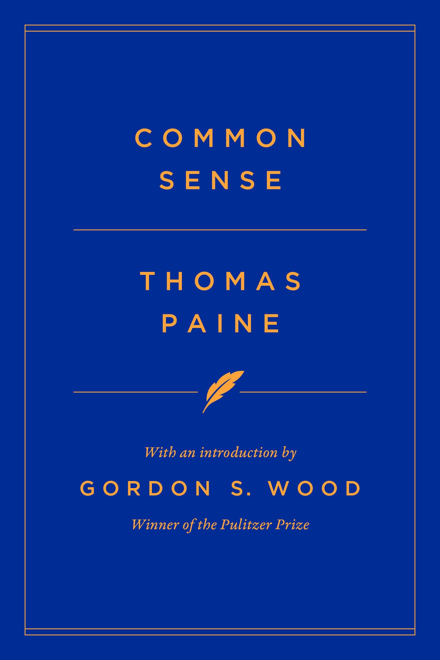 Common Sense (Modern Library Founding Documents)