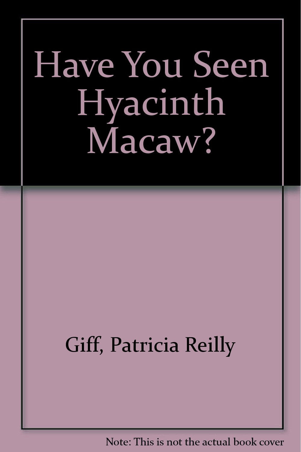 Have You Seen Hyacinth Macaw?