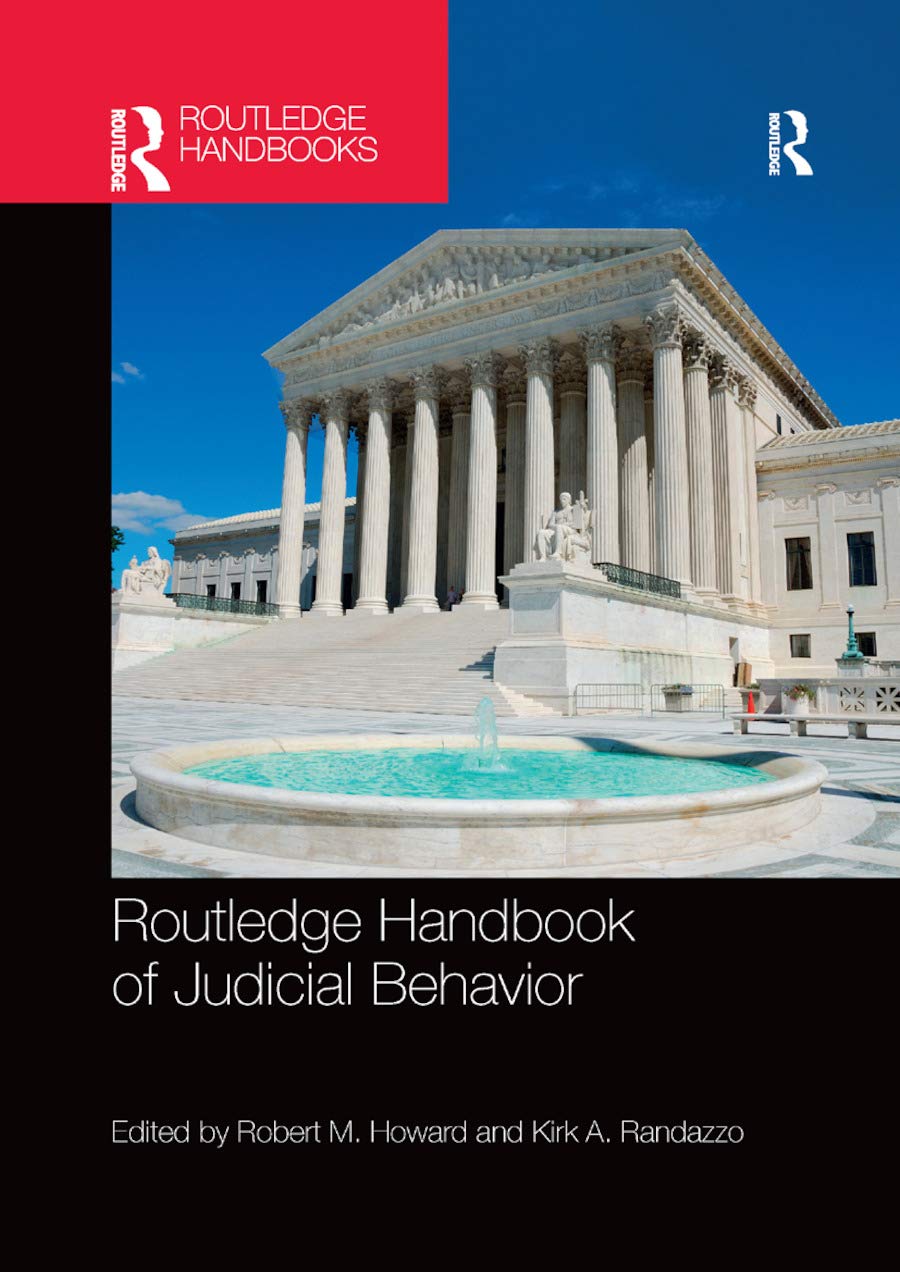 Routledge Handbook of Judicial Behavior,Used