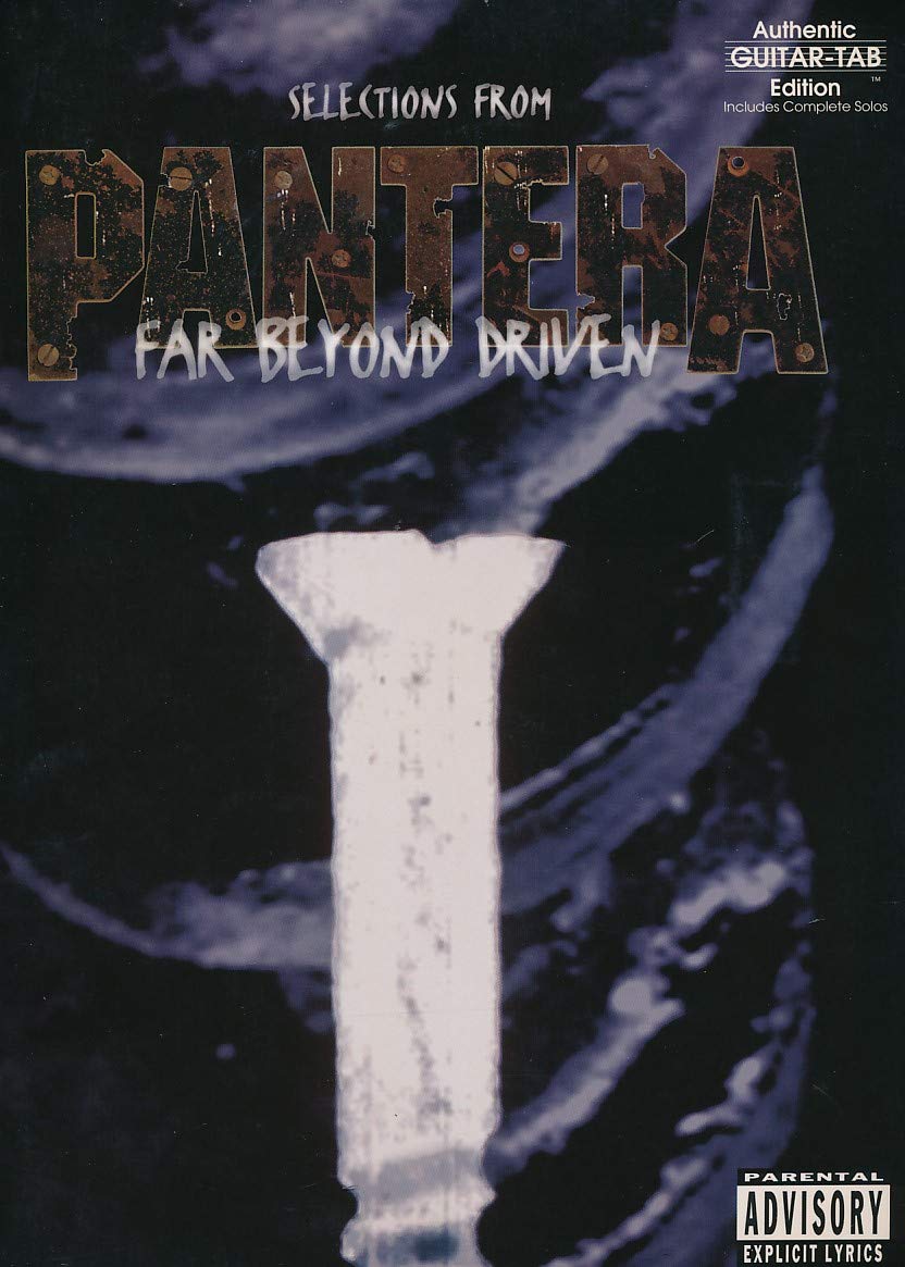 Pantera  Selections from Far Beyond Driven: Authentic Guitar TAB (Off the Record Series),Used