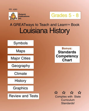 Louisiana History Grades 58: Greatways To Teach And Learn,Used