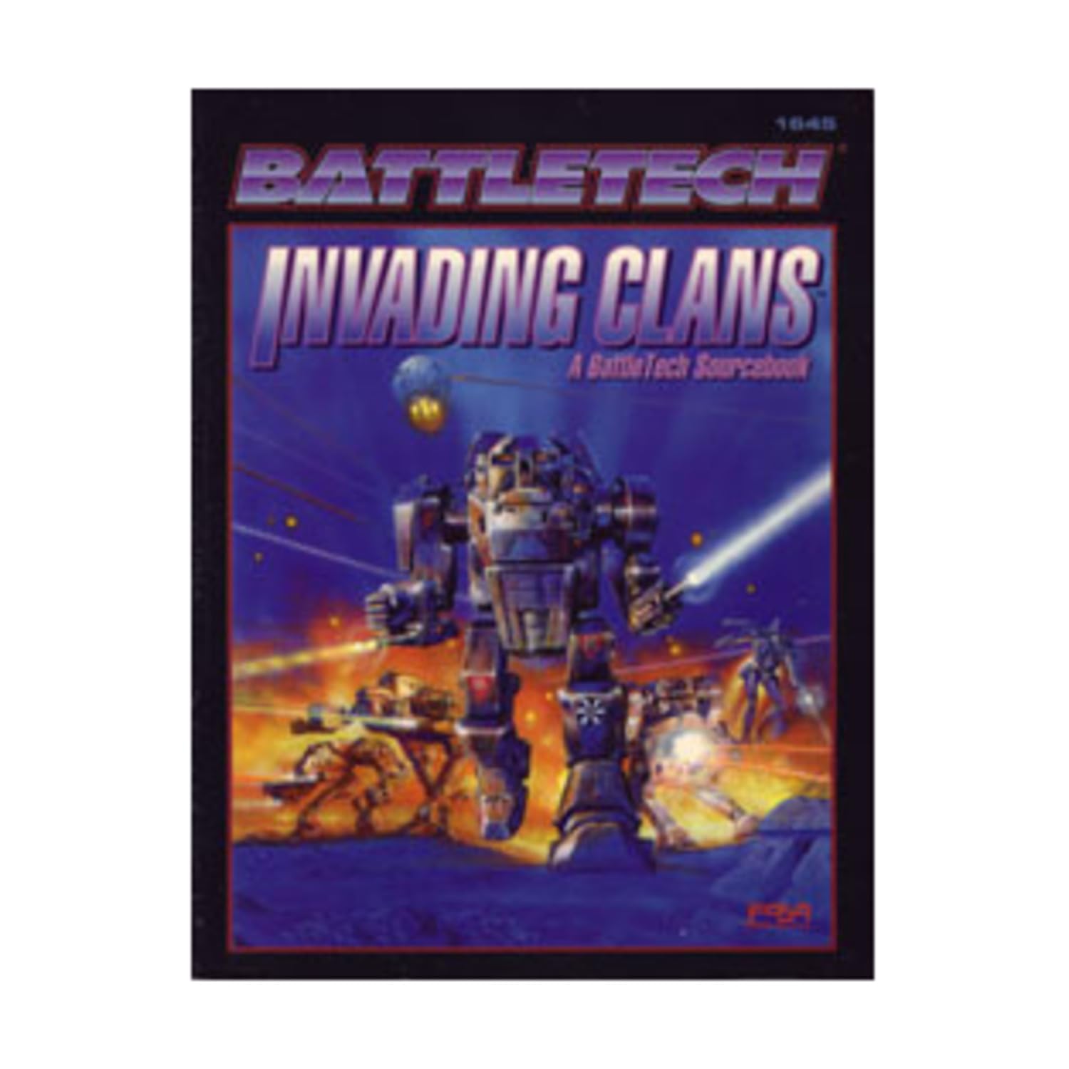 Invading Clans: A Battletech Sourcebook,Used