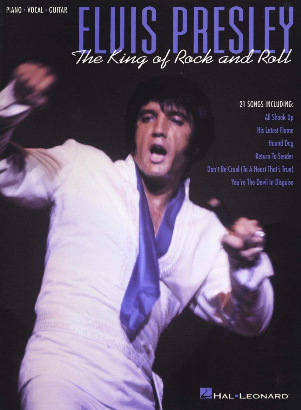 Elvis Presley  The King of Rock & Roll Piano, Vocal and Guitar Chords,Used