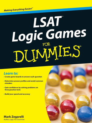 LSAT Logic Games For Dummies,Used