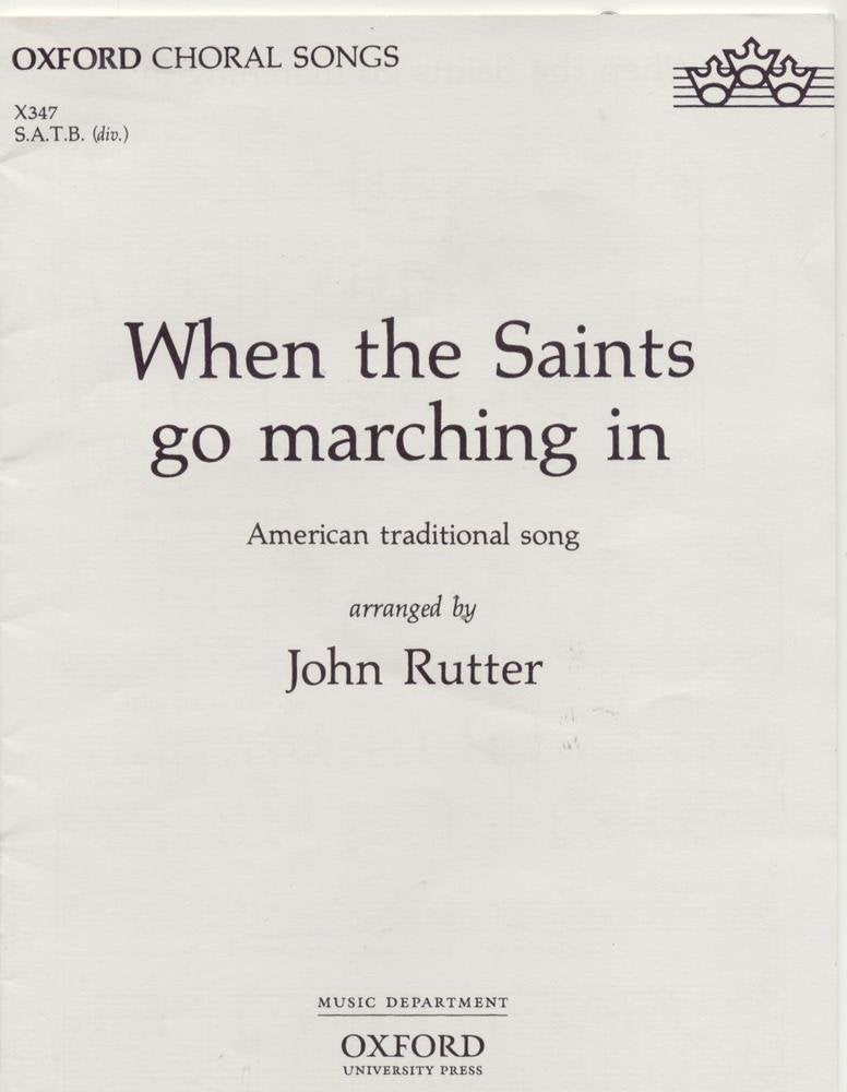 When the Saints go marching in,Used