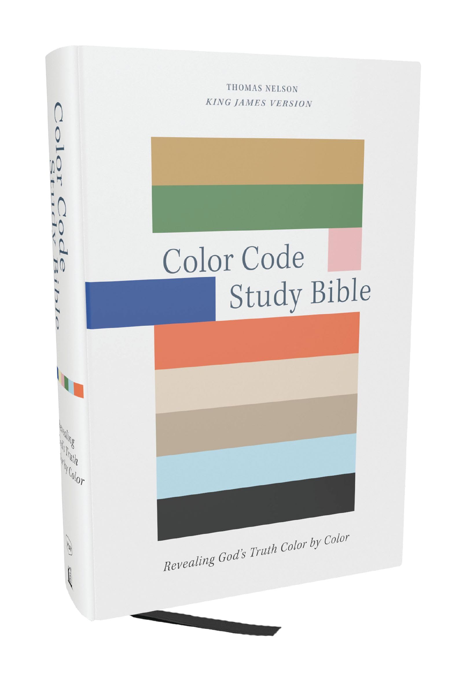 Color Code Study Bible, Revealing GodS Truth Color By Color (Kjv, Hardcover, Red Letter)